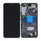 Schermo per Samsung Galaxy S22 S901B, Vetro touch con cornice, Phantom Black