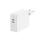 Adattatore di ricarica dual USB-C 35W, Compatibile con Apple