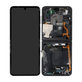Schermo per Samsung Z Flip 4 F721B, Graphite, Vetro touch con cornice, GH82-29440A, GH82-30238A, GH82-30239A, GH82-29441A, Genuine Service Pack