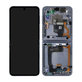 Schermo per Samsung Z Flip 4 F721B, Blue, Vetro touch con cornice, GH82-29440D, GH82-30238D, GH82-30239D, GH82-29441D, Genuine Service Pack