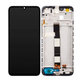 Schermo per Xiaomi Redmi 10A 220233L2C 220233L2G, Black, Vetro touch con cornice
