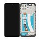 Schermo per Motorola Moto G32 XT2235, Mineral Grey, Vetro touch con cornice, 5D68C21151, Genuine Service Pack