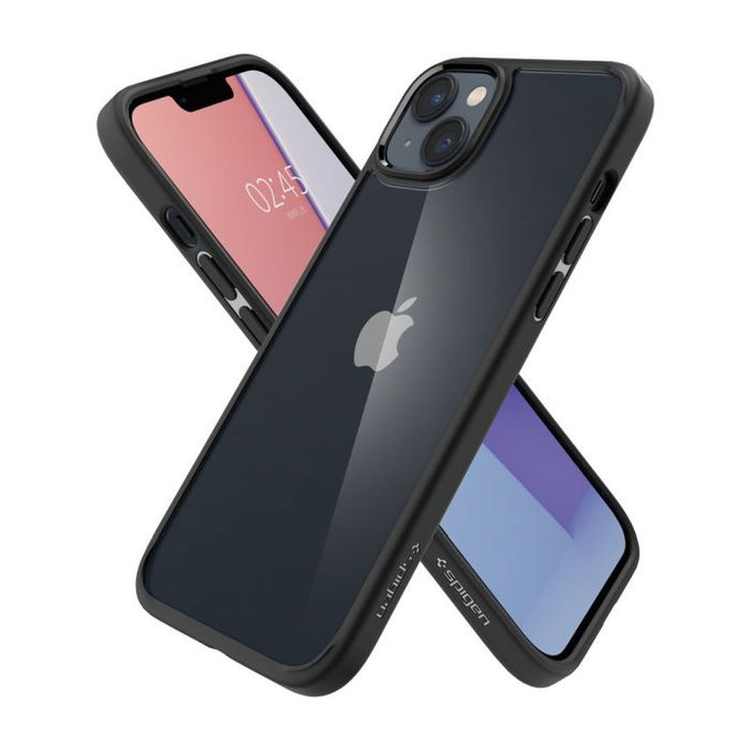 Custodia Ultra Hybrid per iPhone 14 Plus, Matte Black, Spigen