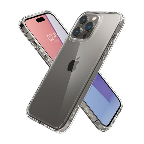Custodia Ultra Hybrid per iPhone 14 Pro, Transparent, Spigen