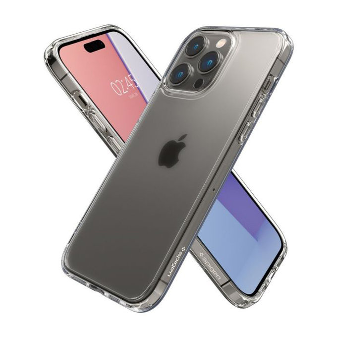 Custodia Ultra Hybrid per iPhone 14 Pro, Frost Clear, Spigen