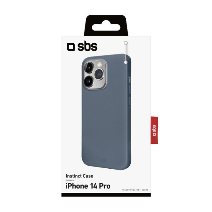 Custodia Instinct per iPhone 14 Pro, Blue, SBS