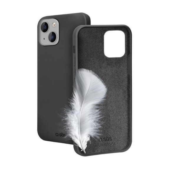 Custodia Instinct per iPhone 14 Plus, Black, SBS