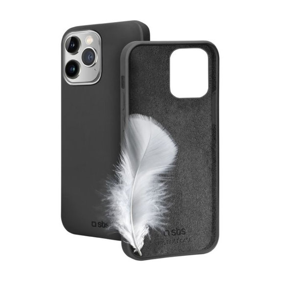 Custodia Instinct per iPhone 14 Pro Max, Black, SBS