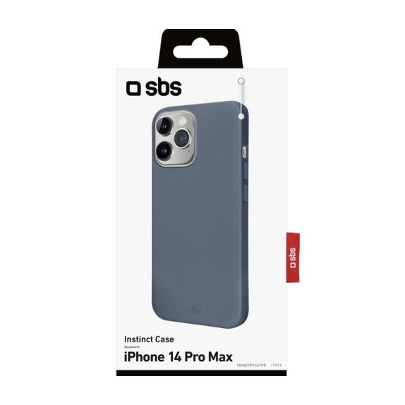 Custodia Instinct per iPhone 14 Pro Max, Blue, SBS