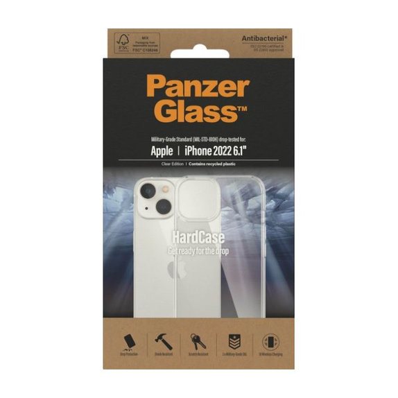 Custodia HardCase per iPhone 14, PanzerGlass