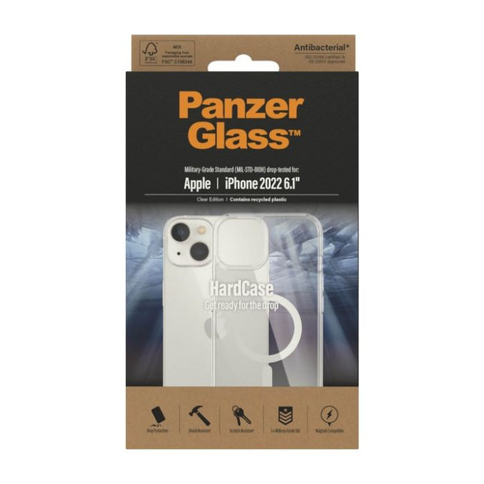 Custodia HardCase con MagSafe per iPhone 14, PanzerGlass