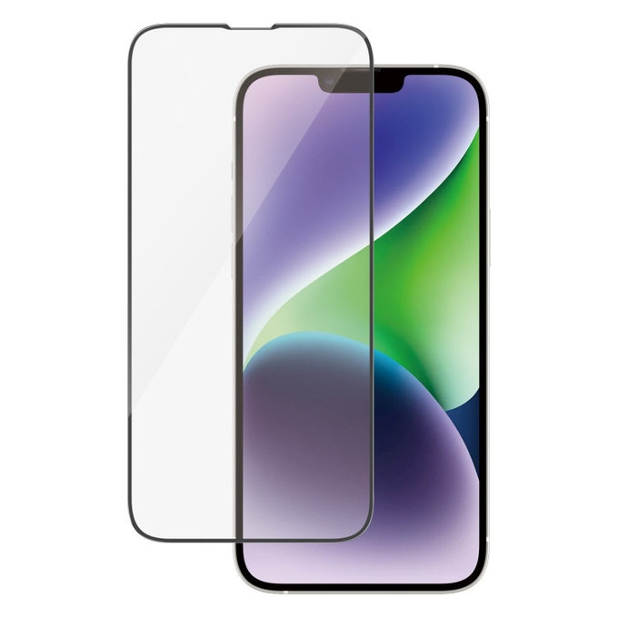 Vetro temperato UWF AB con applicatore per iPhone 14 Plus/13 Pro Max, Nero, PanzerGlass