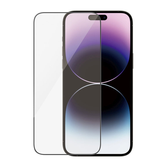 Vetro temperato UWF Anti-Reflective AB con applicatore per iPhone 14 Pro Max, Nero, PanzerGlass