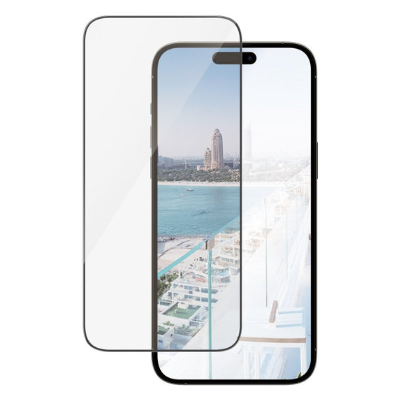 Vetro temperato UWF Anti-Reflective AB con applicatore per iPhone 14 Pro Max, Nero, PanzerGlass
