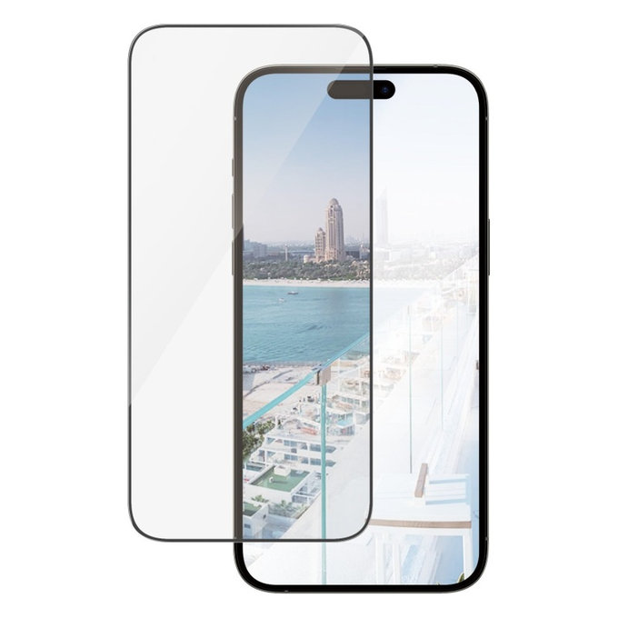 Vetro temperato UWF Anti-Reflective AB con applicatore per iPhone 14 Pro Max, Nero, PanzerGlass
