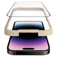 Vetro temperato UWF Anti-Reflective AB con applicatore per iPhone 14 Pro Max, Nero, PanzerGlass