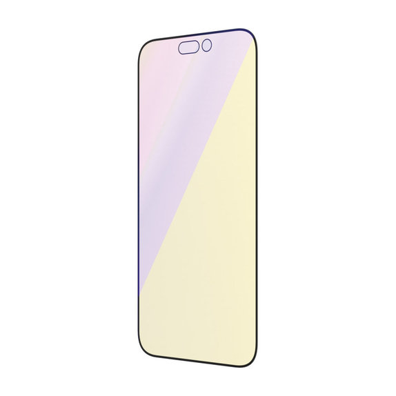 Vetro temperato UWF Anti-Bluelight AB con applicatore per iPhone 14 Pro, Nero, PanzerGlass