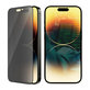 Vetro temperato UWF Privacy AB con applicatore per iPhone 14 Pro, Nero, PanzerGlass