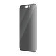 Vetro temperato UWF Privacy AB con applicatore per iPhone 14 Pro, Nero, PanzerGlass