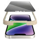 Vetro temperato UWF Privacy AB con applicatore per iPhone 14 Plus/13 Pro Max, Nero, PanzerGlass
