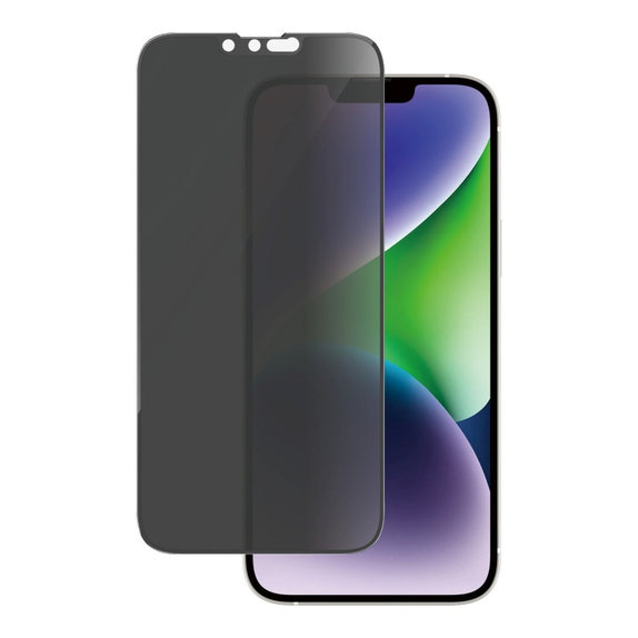 Vetro temperato UWF Privacy AB con applicatore per iPhone 14 Plus/13 Pro Max, Nero, PanzerGlass