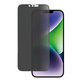 Vetro temperato UWF Privacy AB con applicatore per iPhone 14 Plus/13 Pro Max, Nero, PanzerGlass