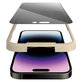 Vetro temperato UWF Privacy AB con applicatore per iPhone 14 Pro Max, Nero, PanzerGlass
