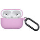 Custodia in silicone per AirPods Pro, Lila, FixPremium