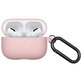 Custodia in silicone per AirPods Pro, Pink, FixPremium