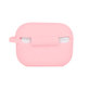 Custodia in silicone per AirPods Pro, Pink, FixPremium