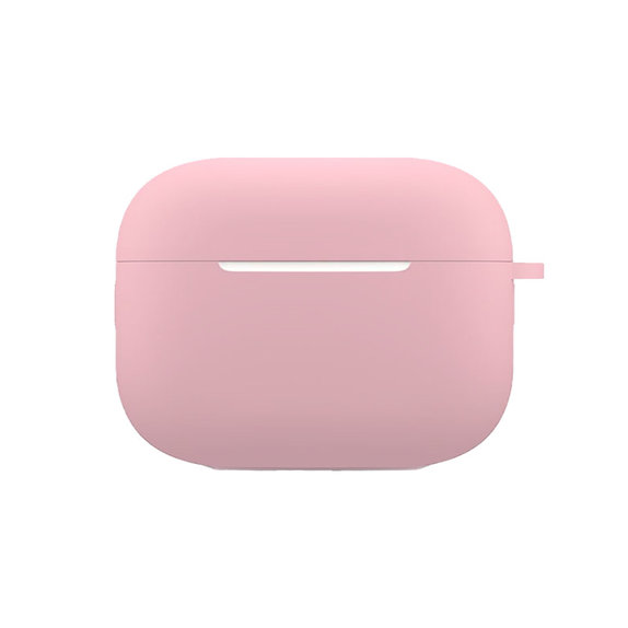 Custodia in silicone per AirPods Pro, Pink, FixPremium