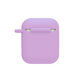 Custodia in silicone per AirPods 1 e 2, Lila, FixPremium