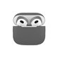 Custodia in silicone per AirPods 3, Space Grey, FixPremium