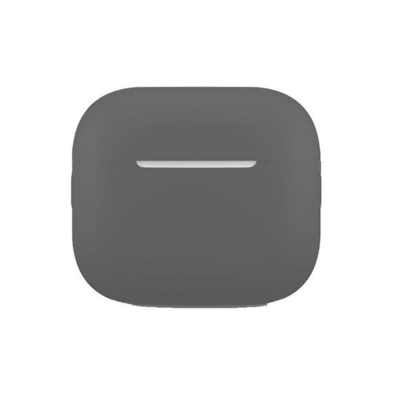 Custodia in silicone per AirPods 3, Space Grey, FixPremium
