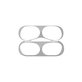 Sticker antipolvere per AirPods Pro, Silver, FixPremium