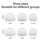 Set di gommini per AirPods Pro 3pcs L, M, S, White, FixPremium