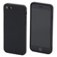 Custodia in silicone per iPhone 7, 8, SE 2020, SE 2022, Black, FixPremium