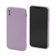 Custodia in silicone per iPhone X, XS, Purple, FixPremium