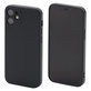 Custodia in silicone per iPhone 12 mini, Black, FixPremium