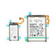 Batteria per Samsung Z Flip 5G F707B, EB-BF707ABY, GH82-23867A, 2 pz., 3300mAh, Genuine Service Pack