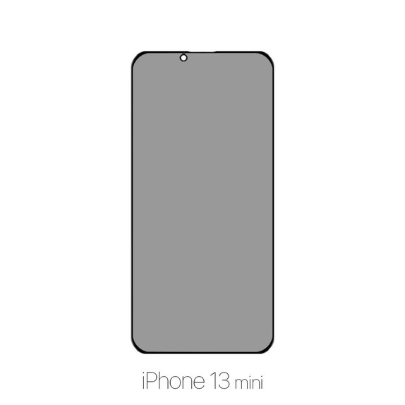 Vetro temperato Privacy Anti-Spy per iPhone 13 mini, FixPremium