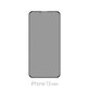 Vetro temperato Privacy Anti-Spy per iPhone 13 mini, FixPremium