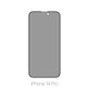 Vetro temperato Privacy Anti-Spy per iPhone 14 Pro, FixPremium