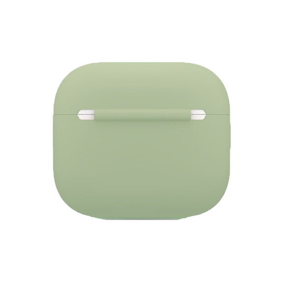 Custodia in silicone per AirPods 3, Green, FixPremium