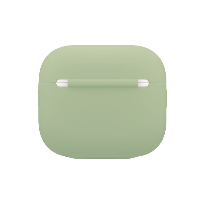 Custodia in silicone per AirPods 3, Green, FixPremium