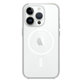 Custodia in silicone con MagSafe per iPhone 14 Pro, Transparent, FixPremium