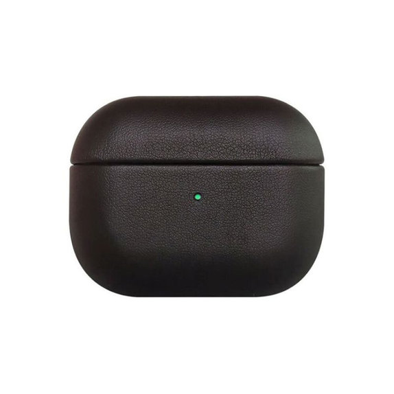 Custodia in pelle per AirPods 3, Black, FixPremium