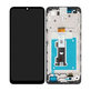 Schermo per Motorola Moto E22i, E22, Black, Vetro touch con cornice, 5D68C21594, Genuine Service Pack