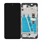 Schermo per Motorola Moto G72 XT2255, Meteorite Gray, Vetro touch con cornice, 5D68C21701, Genuine Service Pack