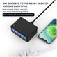 Stazione di ricarica USB con USB 3.0 e USB-C, FixPremium